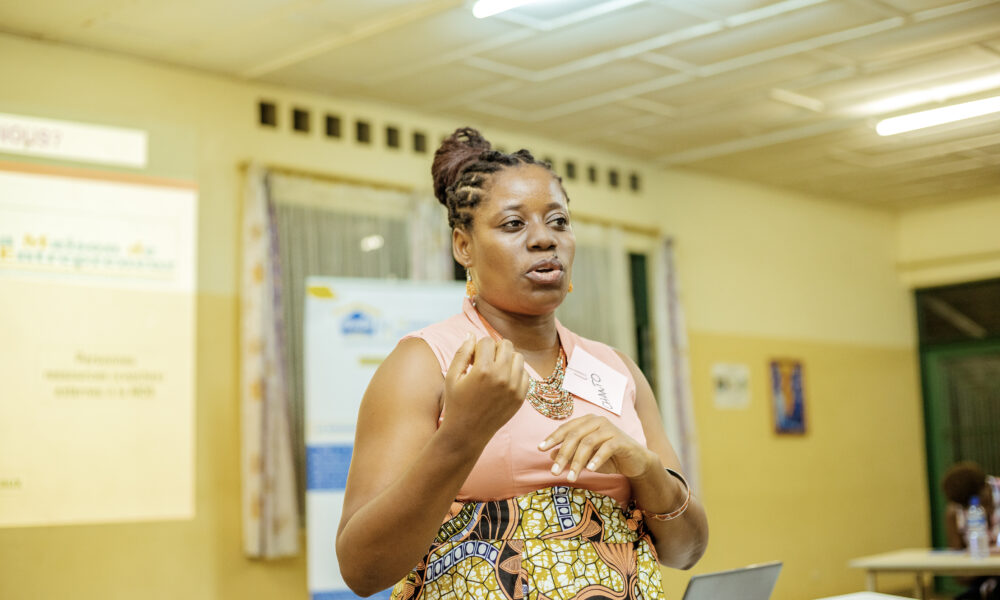 Chantal Ntima, le poumon de la Maison des Entrepreneurs de l’Adisco ...